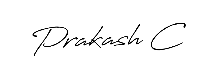Best and Professional Signature Style for Prakash C. Antro_Vectra_Bolder Best Signature Style Collection. Prakash C signature style 7 images and pictures png