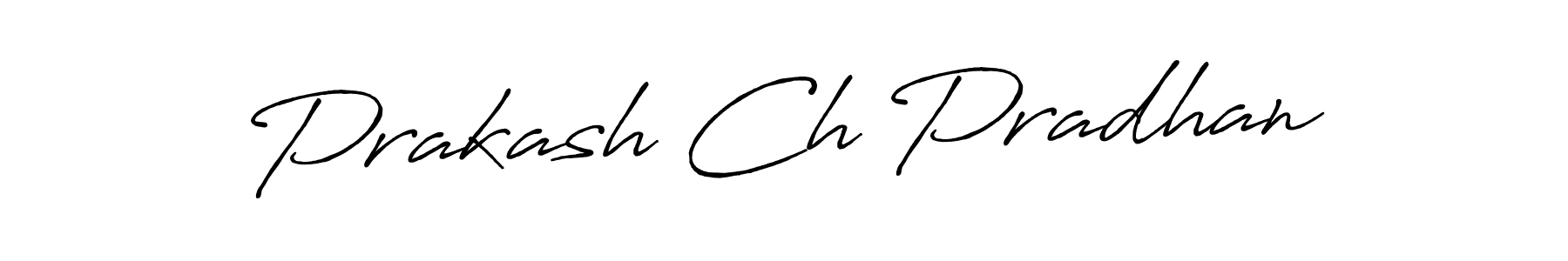 Use a signature maker to create a handwritten signature online. With this signature software, you can design (Antro_Vectra_Bolder) your own signature for name Prakash Ch Pradhan. Prakash Ch Pradhan signature style 7 images and pictures png