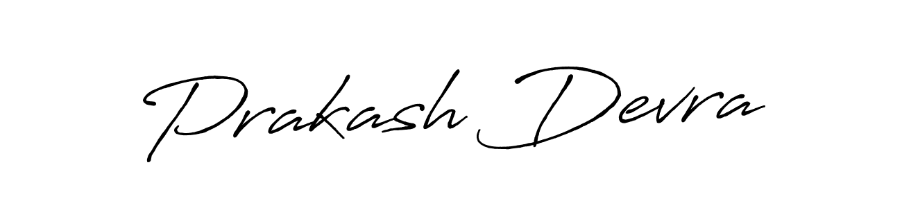 The best way (Antro_Vectra_Bolder) to make a short signature is to pick only two or three words in your name. The name Prakash Devra include a total of six letters. For converting this name. Prakash Devra signature style 7 images and pictures png