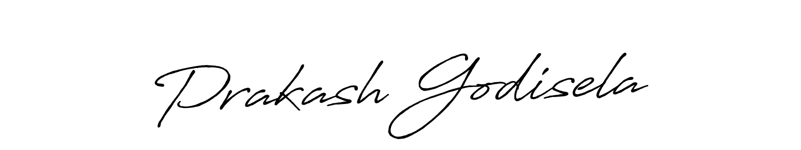 Also You can easily find your signature by using the search form. We will create Prakash Godisela name handwritten signature images for you free of cost using Antro_Vectra_Bolder sign style. Prakash Godisela signature style 7 images and pictures png