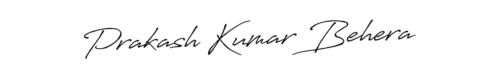 Antro_Vectra_Bolder is a professional signature style that is perfect for those who want to add a touch of class to their signature. It is also a great choice for those who want to make their signature more unique. Get Prakash Kumar Behera name to fancy signature for free. Prakash Kumar Behera signature style 7 images and pictures png