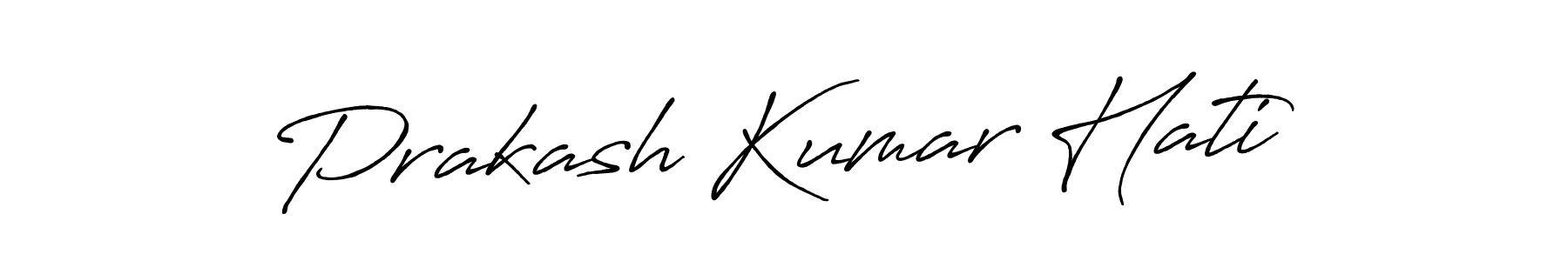 Antro_Vectra_Bolder is a professional signature style that is perfect for those who want to add a touch of class to their signature. It is also a great choice for those who want to make their signature more unique. Get Prakash Kumar Hati name to fancy signature for free. Prakash Kumar Hati signature style 7 images and pictures png