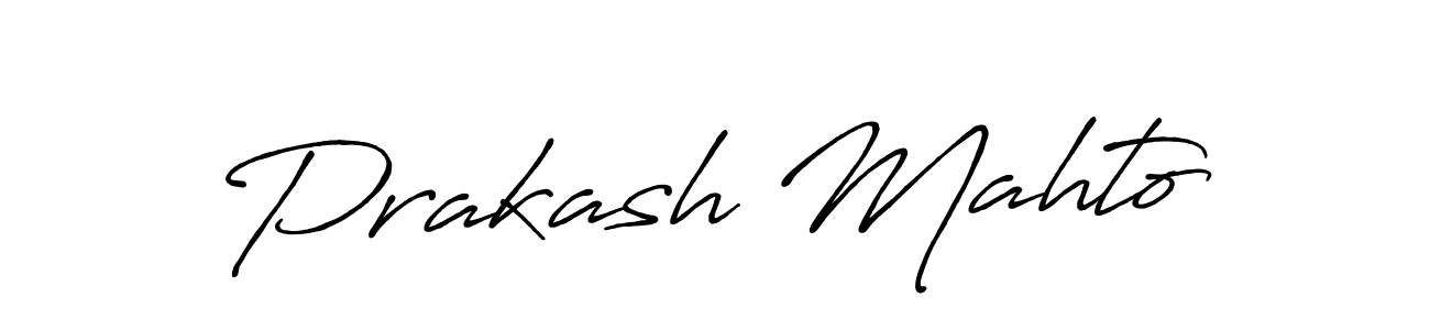 Similarly Antro_Vectra_Bolder is the best handwritten signature design. Signature creator online .You can use it as an online autograph creator for name Prakash Mahto. Prakash Mahto signature style 7 images and pictures png