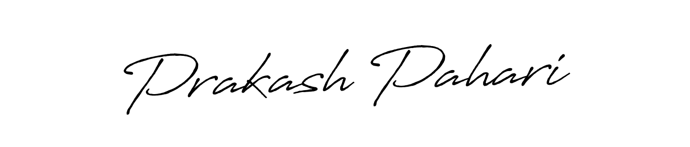 The best way (Antro_Vectra_Bolder) to make a short signature is to pick only two or three words in your name. The name Prakash Pahari include a total of six letters. For converting this name. Prakash Pahari signature style 7 images and pictures png