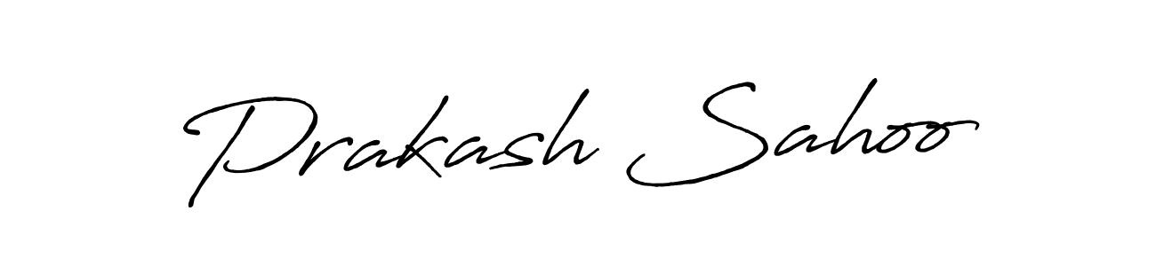 It looks lik you need a new signature style for name Prakash Sahoo. Design unique handwritten (Antro_Vectra_Bolder) signature with our free signature maker in just a few clicks. Prakash Sahoo signature style 7 images and pictures png