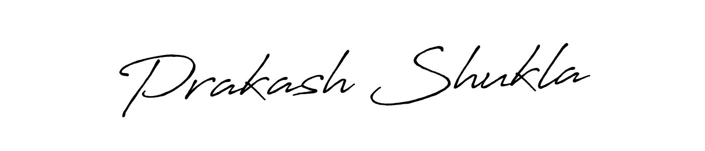 Also You can easily find your signature by using the search form. We will create Prakash Shukla name handwritten signature images for you free of cost using Antro_Vectra_Bolder sign style. Prakash Shukla signature style 7 images and pictures png