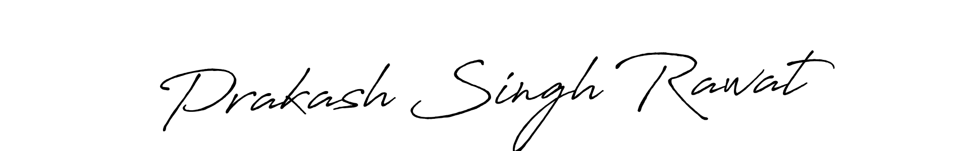 How to make Prakash Singh Rawat name signature. Use Antro_Vectra_Bolder style for creating short signs online. This is the latest handwritten sign. Prakash Singh Rawat signature style 7 images and pictures png