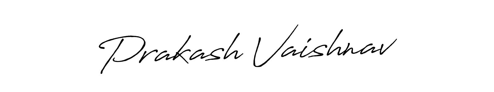 The best way (Antro_Vectra_Bolder) to make a short signature is to pick only two or three words in your name. The name Prakash Vaishnav include a total of six letters. For converting this name. Prakash Vaishnav signature style 7 images and pictures png