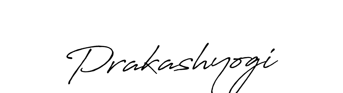 How to make Prakashyogi signature? Antro_Vectra_Bolder is a professional autograph style. Create handwritten signature for Prakashyogi name. Prakashyogi signature style 7 images and pictures png
