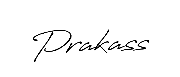 Create a beautiful signature design for name Prakass. With this signature (Antro_Vectra_Bolder) fonts, you can make a handwritten signature for free. Prakass signature style 7 images and pictures png