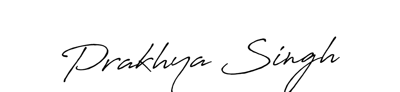 if you are searching for the best signature style for your name Prakhya Singh. so please give up your signature search. here we have designed multiple signature styles  using Antro_Vectra_Bolder. Prakhya Singh signature style 7 images and pictures png