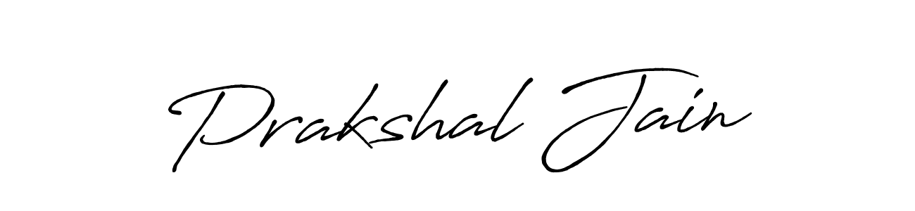 Use a signature maker to create a handwritten signature online. With this signature software, you can design (Antro_Vectra_Bolder) your own signature for name Prakshal Jain. Prakshal Jain signature style 7 images and pictures png