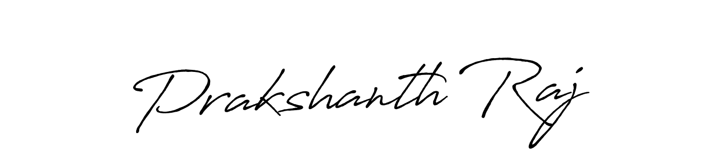 Prakshanth Raj stylish signature style. Best Handwritten Sign (Antro_Vectra_Bolder) for my name. Handwritten Signature Collection Ideas for my name Prakshanth Raj. Prakshanth Raj signature style 7 images and pictures png