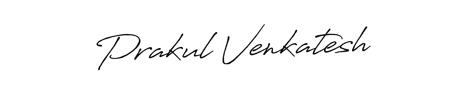 Also You can easily find your signature by using the search form. We will create Prakul Venkatesh name handwritten signature images for you free of cost using Antro_Vectra_Bolder sign style. Prakul Venkatesh signature style 7 images and pictures png