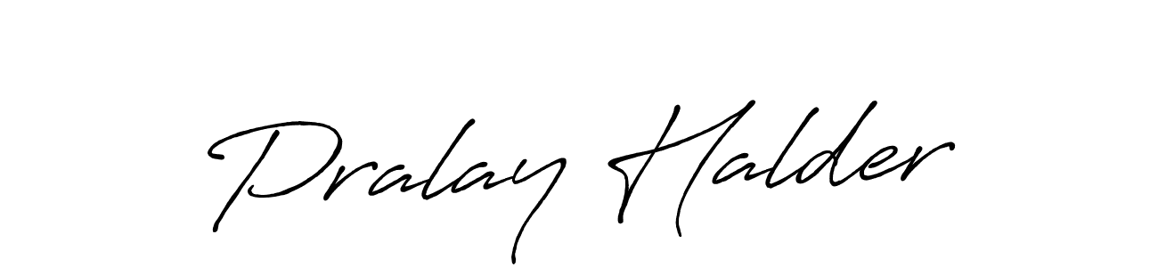 Use a signature maker to create a handwritten signature online. With this signature software, you can design (Antro_Vectra_Bolder) your own signature for name Pralay Halder. Pralay Halder signature style 7 images and pictures png