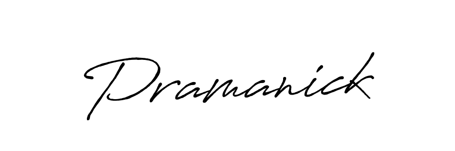 Also we have Pramanick name is the best signature style. Create professional handwritten signature collection using Antro_Vectra_Bolder autograph style. Pramanick signature style 7 images and pictures png