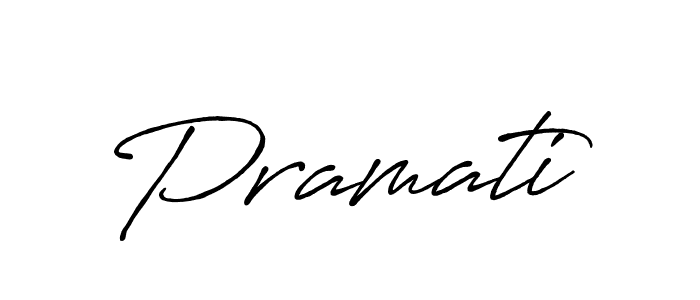 Pramati stylish signature style. Best Handwritten Sign (Antro_Vectra_Bolder) for my name. Handwritten Signature Collection Ideas for my name Pramati. Pramati signature style 7 images and pictures png