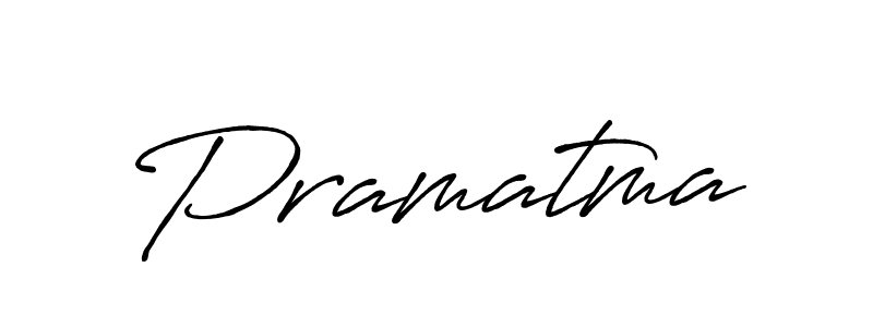 Use a signature maker to create a handwritten signature online. With this signature software, you can design (Antro_Vectra_Bolder) your own signature for name Pramatma. Pramatma signature style 7 images and pictures png