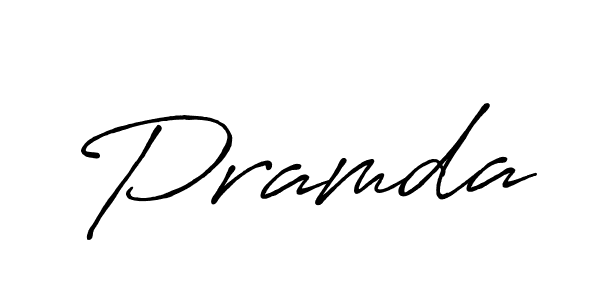 Make a beautiful signature design for name Pramda. Use this online signature maker to create a handwritten signature for free. Pramda signature style 7 images and pictures png