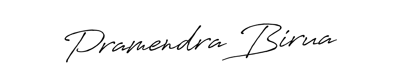 if you are searching for the best signature style for your name Pramendra Birua. so please give up your signature search. here we have designed multiple signature styles  using Antro_Vectra_Bolder. Pramendra Birua signature style 7 images and pictures png