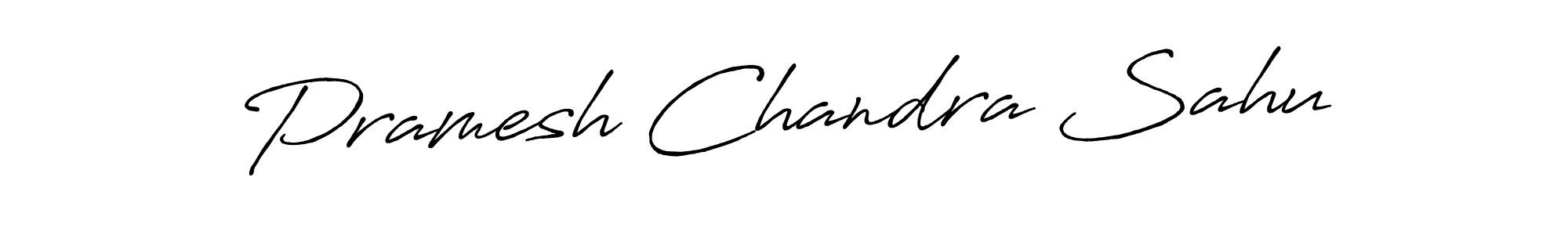 Make a short Pramesh Chandra Sahu signature style. Manage your documents anywhere anytime using Antro_Vectra_Bolder. Create and add eSignatures, submit forms, share and send files easily. Pramesh Chandra Sahu signature style 7 images and pictures png