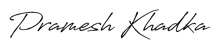 A timeless handwritten aesthetic for Pramesh Khadka. The Antro_Vectra_Bolder font gives your signature a handcrafted feel with natural curves. Pramesh Khadka signature style 7 images and pictures png