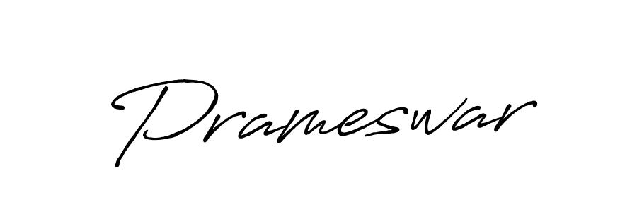 Use a signature maker to create a handwritten signature online. With this signature software, you can design (Antro_Vectra_Bolder) your own signature for name Prameswar. Prameswar signature style 7 images and pictures png