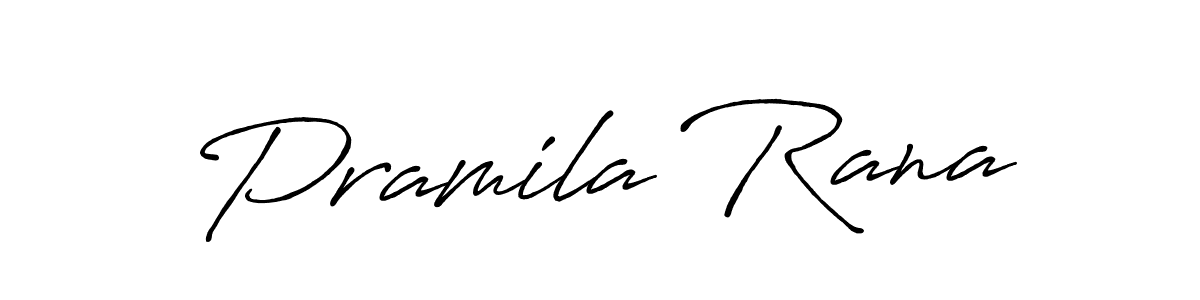The best way (Antro_Vectra_Bolder) to make a short signature is to pick only two or three words in your name. The name Pramila Rana include a total of six letters. For converting this name. Pramila Rana signature style 7 images and pictures png