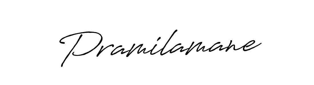 Make a beautiful signature design for name Pramilamane. Use this online signature maker to create a handwritten signature for free. Pramilamane signature style 7 images and pictures png