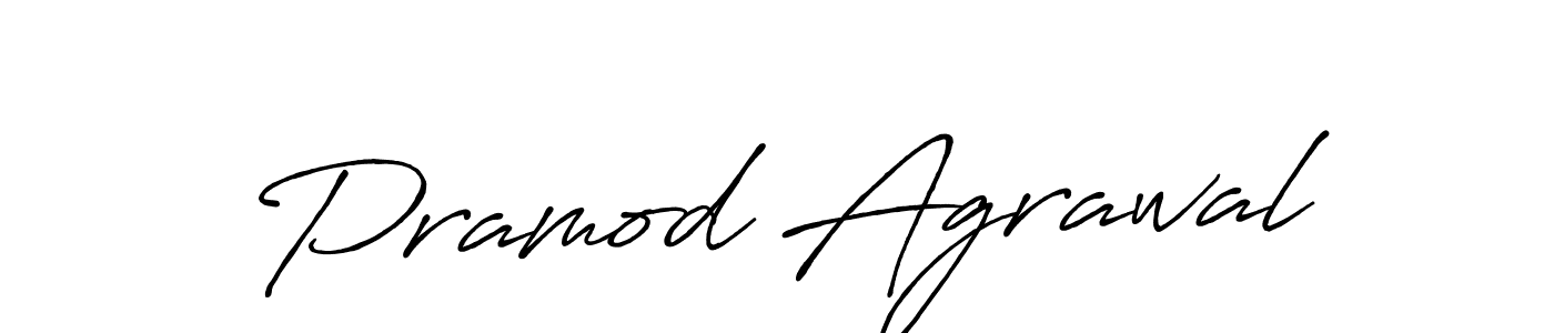 Make a beautiful signature design for name Pramod Agrawal. Use this online signature maker to create a handwritten signature for free. Pramod Agrawal signature style 7 images and pictures png