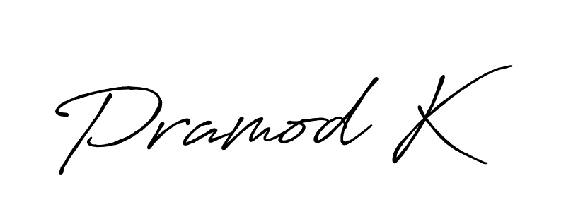 You should practise on your own different ways (Antro_Vectra_Bolder) to write your name (Pramod K) in signature. don't let someone else do it for you. Pramod K signature style 7 images and pictures png