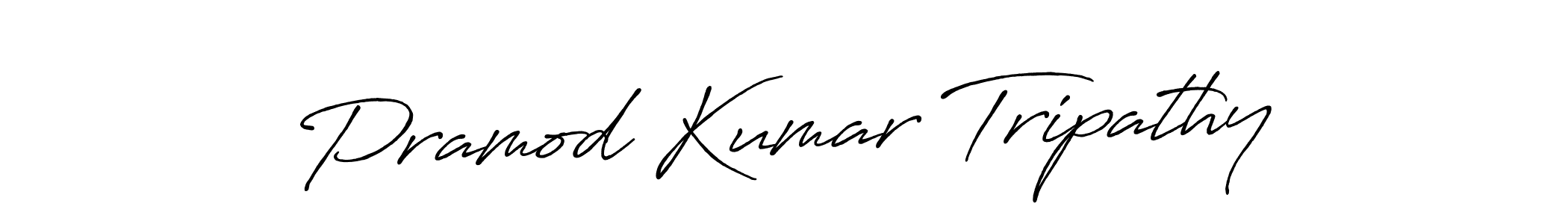 Design your own signature with our free online signature maker. With this signature software, you can create a handwritten (Antro_Vectra_Bolder) signature for name Pramod Kumar Tripathy. Pramod Kumar Tripathy signature style 7 images and pictures png