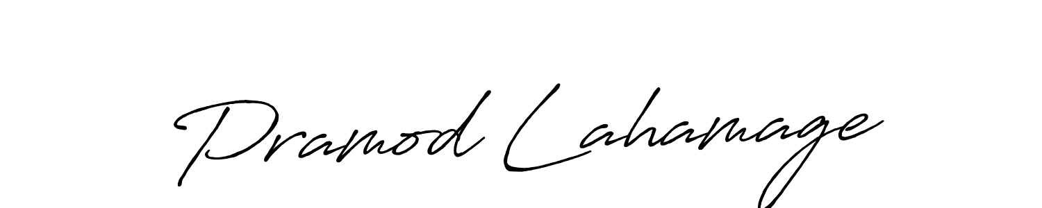 if you are searching for the best signature style for your name Pramod Lahamage. so please give up your signature search. here we have designed multiple signature styles  using Antro_Vectra_Bolder. Pramod Lahamage signature style 7 images and pictures png