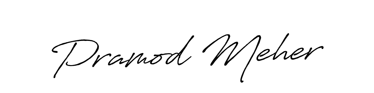 if you are searching for the best signature style for your name Pramod Meher. so please give up your signature search. here we have designed multiple signature styles  using Antro_Vectra_Bolder. Pramod Meher signature style 7 images and pictures png