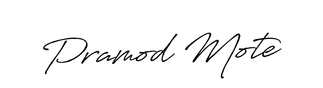 Make a beautiful signature design for name Pramod Mote. Use this online signature maker to create a handwritten signature for free. Pramod Mote signature style 7 images and pictures png