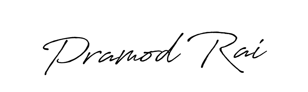 Use a signature maker to create a handwritten signature online. With this signature software, you can design (Antro_Vectra_Bolder) your own signature for name Pramod Rai. Pramod Rai signature style 7 images and pictures png