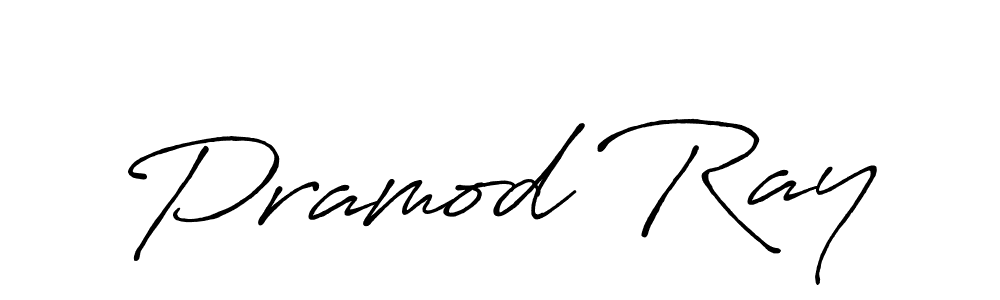 It looks lik you need a new signature style for name Pramod Ray. Design unique handwritten (Antro_Vectra_Bolder) signature with our free signature maker in just a few clicks. Pramod Ray signature style 7 images and pictures png