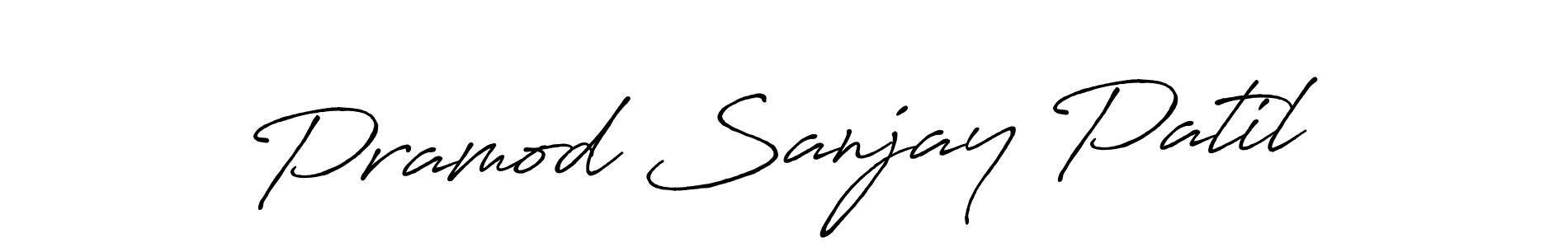 Also You can easily find your signature by using the search form. We will create Pramod Sanjay Patil name handwritten signature images for you free of cost using Antro_Vectra_Bolder sign style. Pramod Sanjay Patil signature style 7 images and pictures png