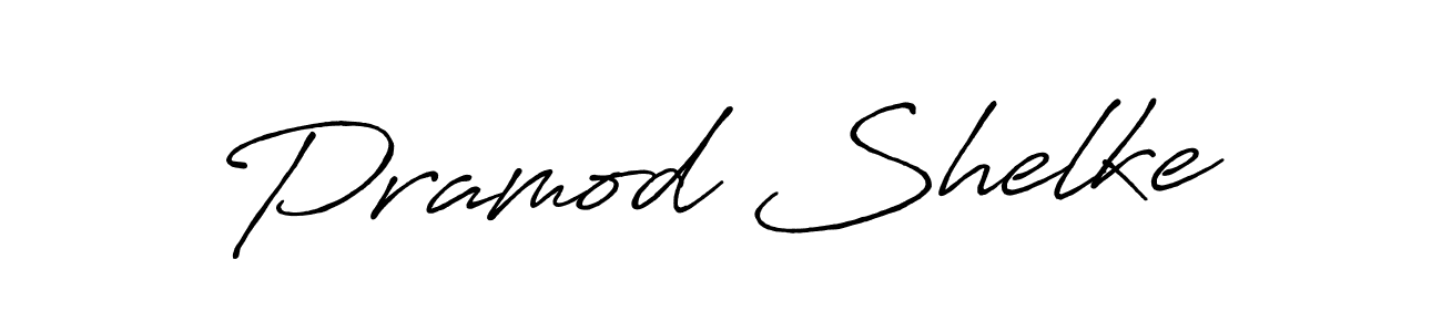 Also we have Pramod Shelke name is the best signature style. Create professional handwritten signature collection using Antro_Vectra_Bolder autograph style. Pramod Shelke signature style 7 images and pictures png