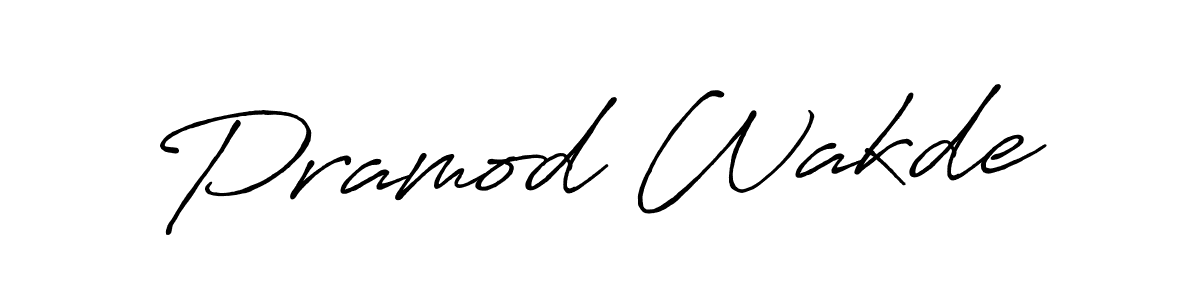 You can use this online signature creator to create a handwritten signature for the name Pramod Wakde. This is the best online autograph maker. Pramod Wakde signature style 7 images and pictures png