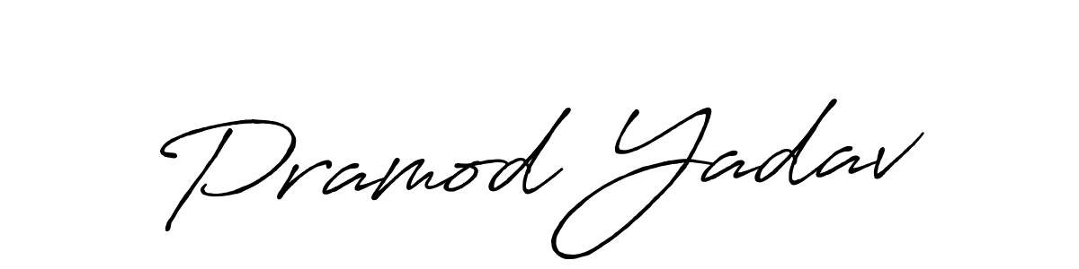 Make a beautiful signature design for name Pramod Yadav. Use this online signature maker to create a handwritten signature for free. Pramod Yadav signature style 7 images and pictures png