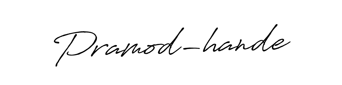 Here are the top 10 professional signature styles for the name Pramod-hande. These are the best autograph styles you can use for your name. Pramod-hande signature style 7 images and pictures png