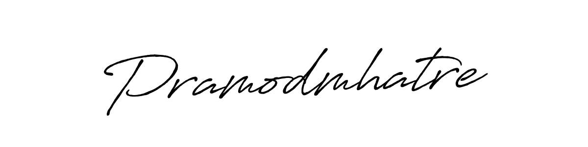 How to make Pramodmhatre signature? Antro_Vectra_Bolder is a professional autograph style. Create handwritten signature for Pramodmhatre name. Pramodmhatre signature style 7 images and pictures png