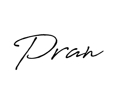 Use a signature maker to create a handwritten signature online. With this signature software, you can design (Antro_Vectra_Bolder) your own signature for name Pran. Pran signature style 7 images and pictures png