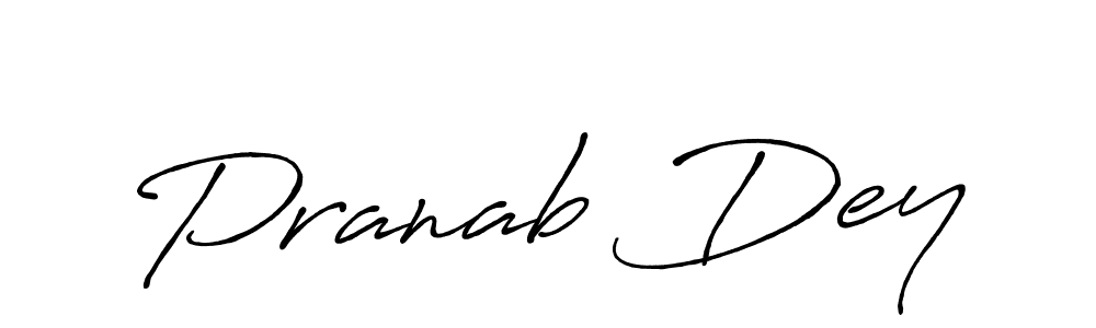 Similarly Antro_Vectra_Bolder is the best handwritten signature design. Signature creator online .You can use it as an online autograph creator for name Pranab Dey. Pranab Dey signature style 7 images and pictures png