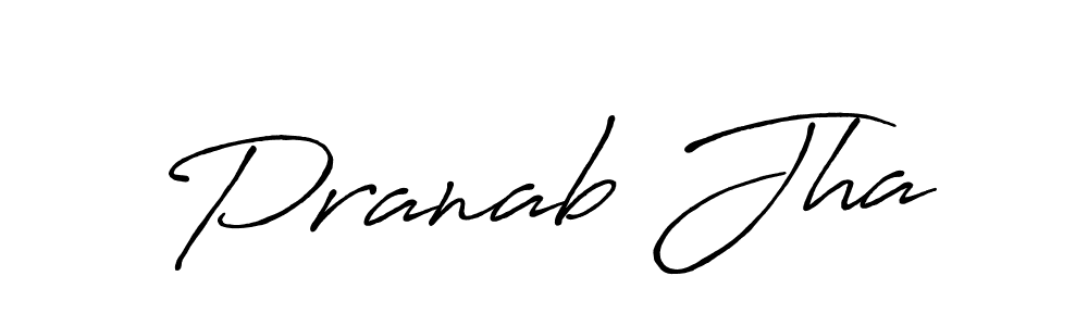 How to Draw Pranab Jha signature style? Antro_Vectra_Bolder is a latest design signature styles for name Pranab Jha. Pranab Jha signature style 7 images and pictures png