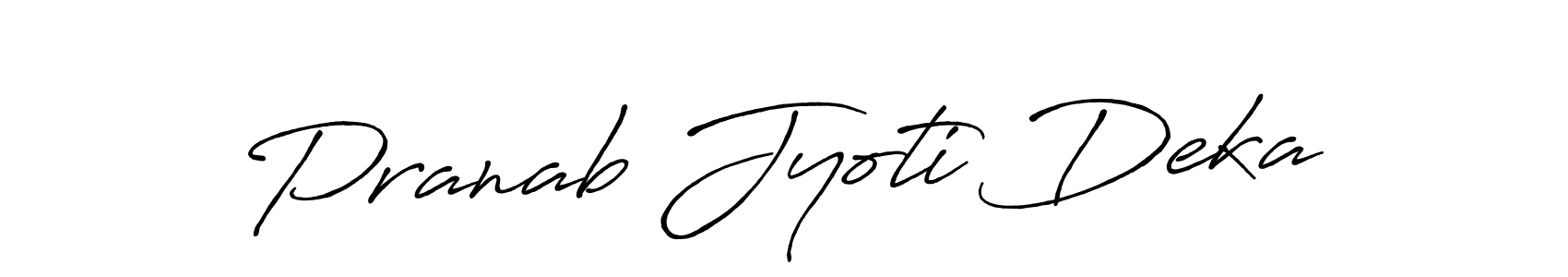 How to make Pranab Jyoti Deka signature? Antro_Vectra_Bolder is a professional autograph style. Create handwritten signature for Pranab Jyoti Deka name. Pranab Jyoti Deka signature style 7 images and pictures png