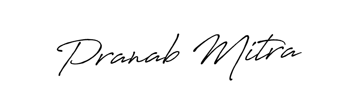 Pranab Mitra stylish signature style. Best Handwritten Sign (Antro_Vectra_Bolder) for my name. Handwritten Signature Collection Ideas for my name Pranab Mitra. Pranab Mitra signature style 7 images and pictures png