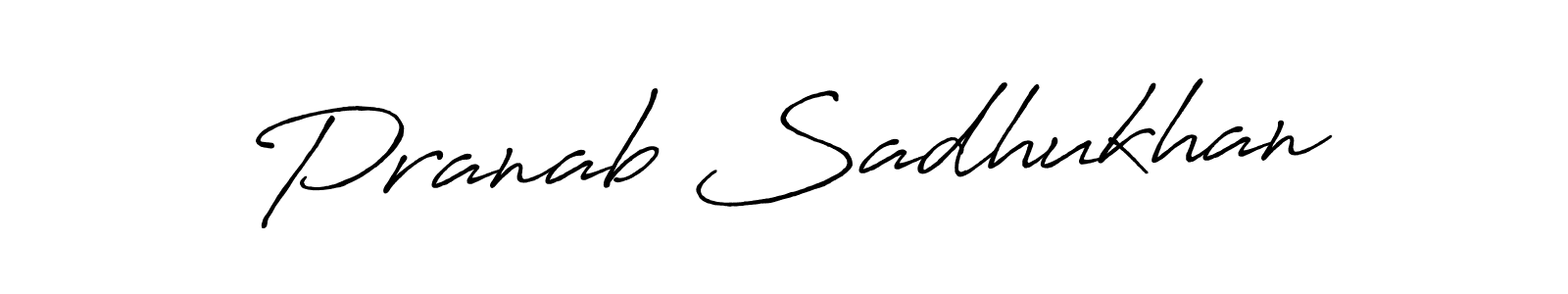 Also we have Pranab Sadhukhan name is the best signature style. Create professional handwritten signature collection using Antro_Vectra_Bolder autograph style. Pranab Sadhukhan signature style 7 images and pictures png