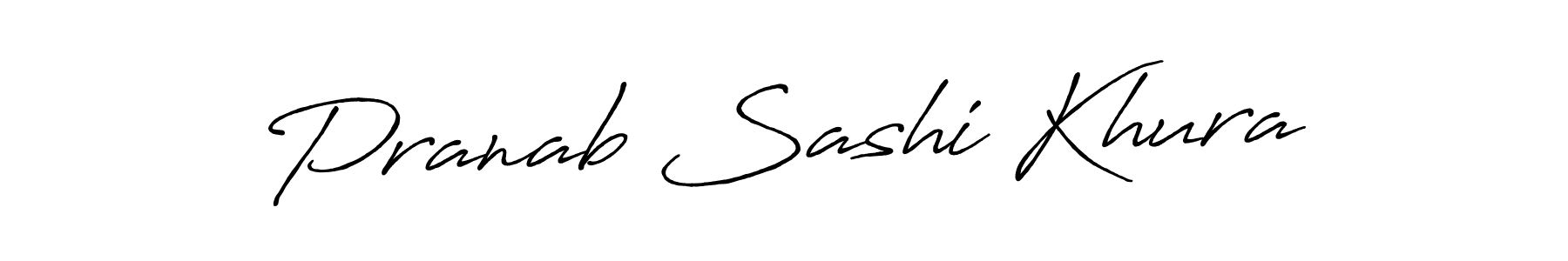 Also we have Pranab Sashi Khura name is the best signature style. Create professional handwritten signature collection using Antro_Vectra_Bolder autograph style. Pranab Sashi Khura signature style 7 images and pictures png